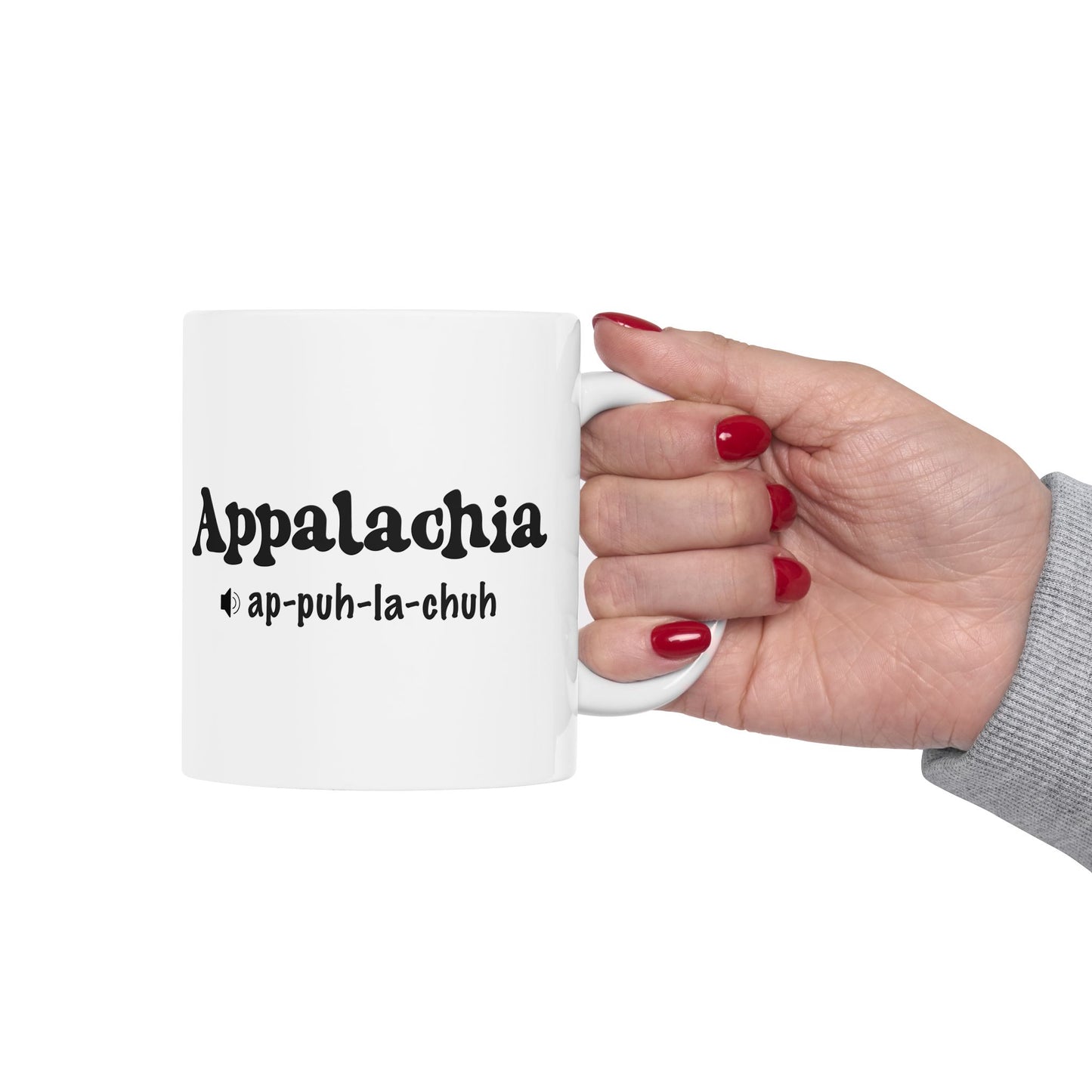 Appalachia Ceramic Mug – Rustic Country Coffee Cup (11oz, 15oz)