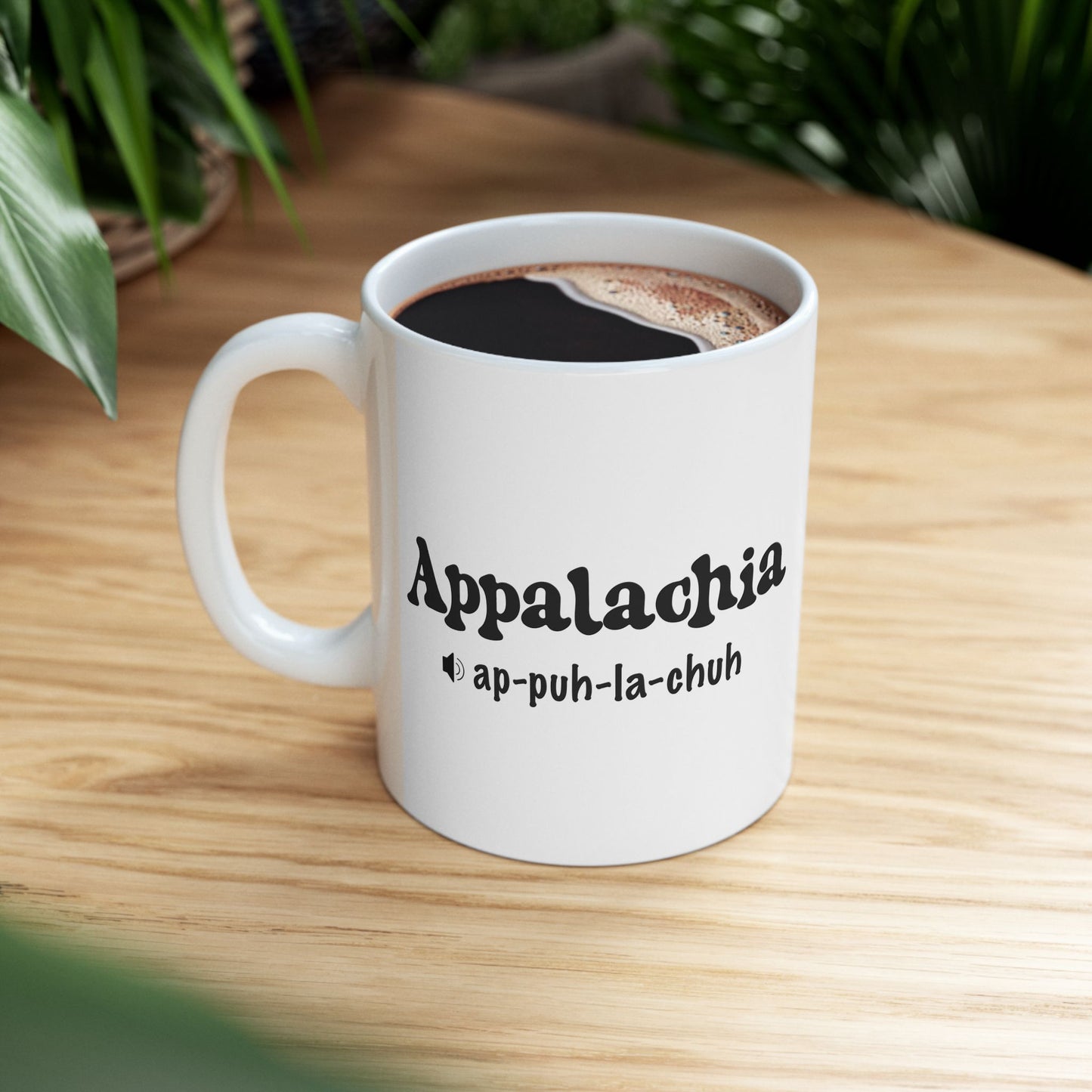 Appalachia Ceramic Mug – Rustic Country Coffee Cup (11oz, 15oz)