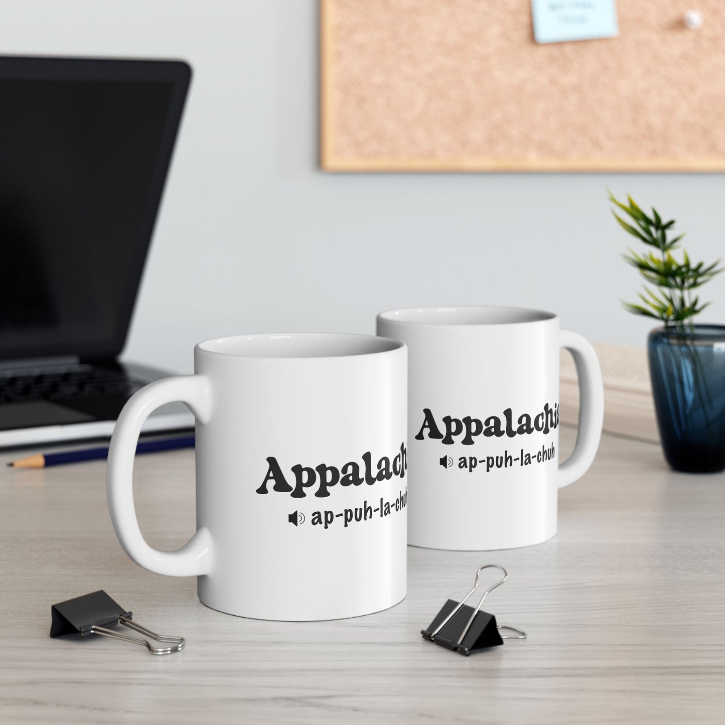 Appalachia Ceramic Mug – Rustic Country Coffee Cup (11oz, 15oz)